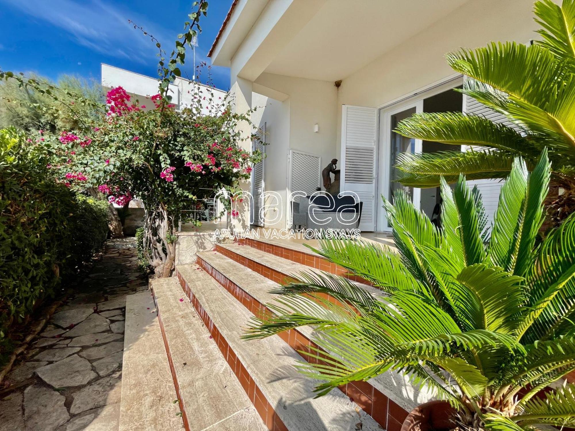 Villa Nauna, Fronte Mare Con Giardino E Terrazzo - Marea Stays Collection Nardò Exterior foto